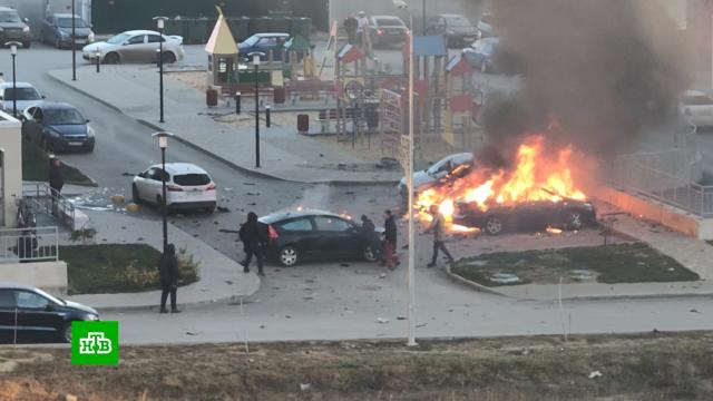 «Стекла повылетали»: очевидцы рассказали о взрыве на парковке в Волгограде.Волгоград, автомобили, взрывы, пожары.НТВ.Ru: новости, видео, программы телеканала НТВ