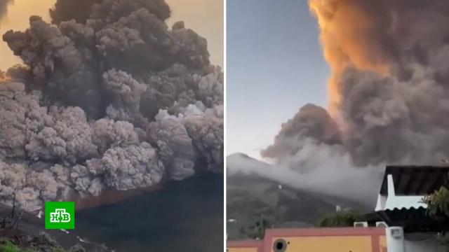 Вулкан Стромболи проснулся на юге Италии.Италия, вулканы.НТВ.Ru: новости, видео, программы телеканала НТВ