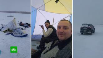 Пьяный водитель наехал на палатку с рыбаками на озере в Сибири: один погиб