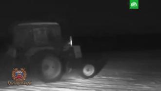 Погоня красноярской полиции за пьяными трактористами попала на видео 