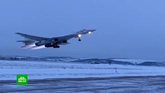 Российские <nobr>Ту-160</nobr> провели плановый полет над Северным Ледовитым океаном