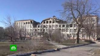 Обстрелами ВСУ разрушены школы и гостиница в ЛНР