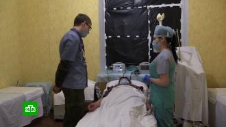 Медицинский отряд особого назначения оказывает помощь жителям Запорожской области