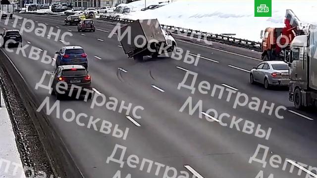 Взрыв газель на мкад